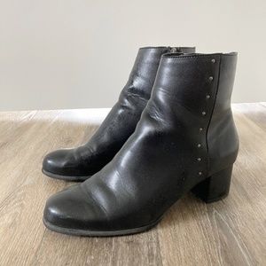 Trendy Leather Booties